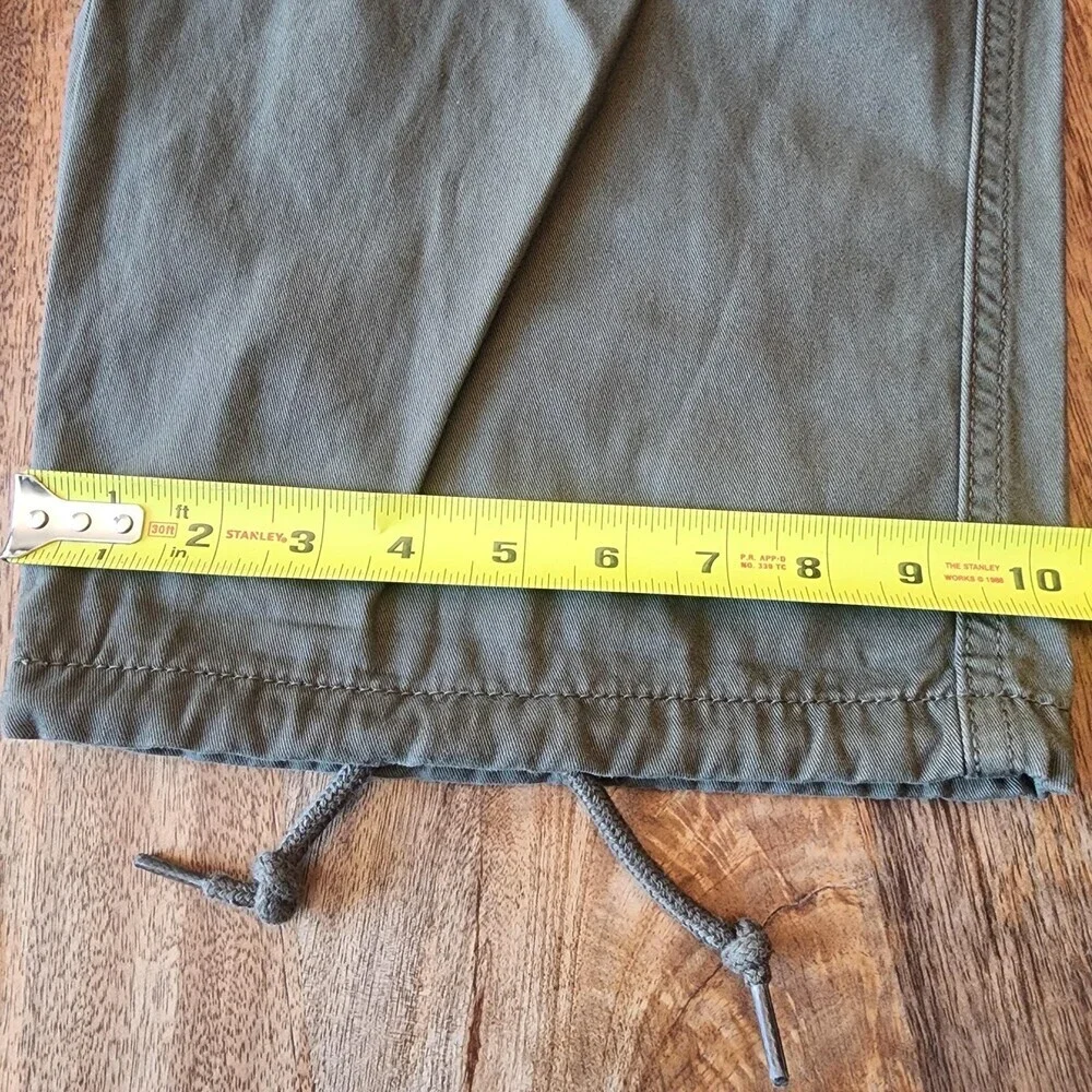 Levi's '94 Baggy Cargo Pants Mens 32 Green Adjustable Hem Workwear